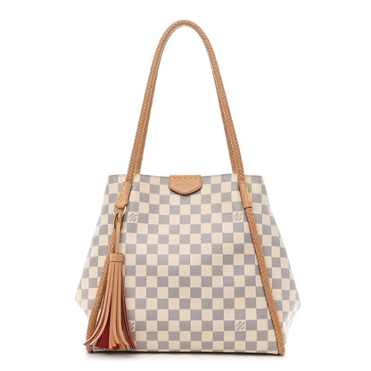 Louis Vuitton Damier Azur Propriano Rose Ballerine 1 of 10