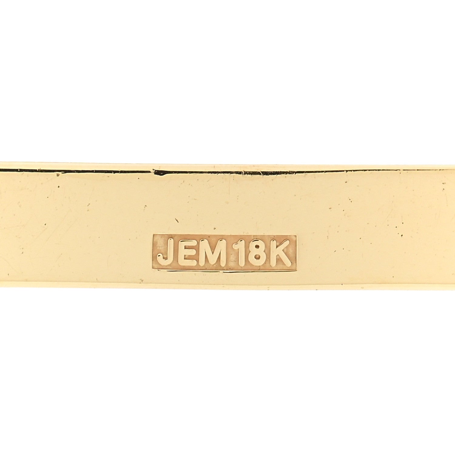 Jennifer Meyer 18K Yellow Gold Turquoise Inlay Bar Necklace 4 of 4