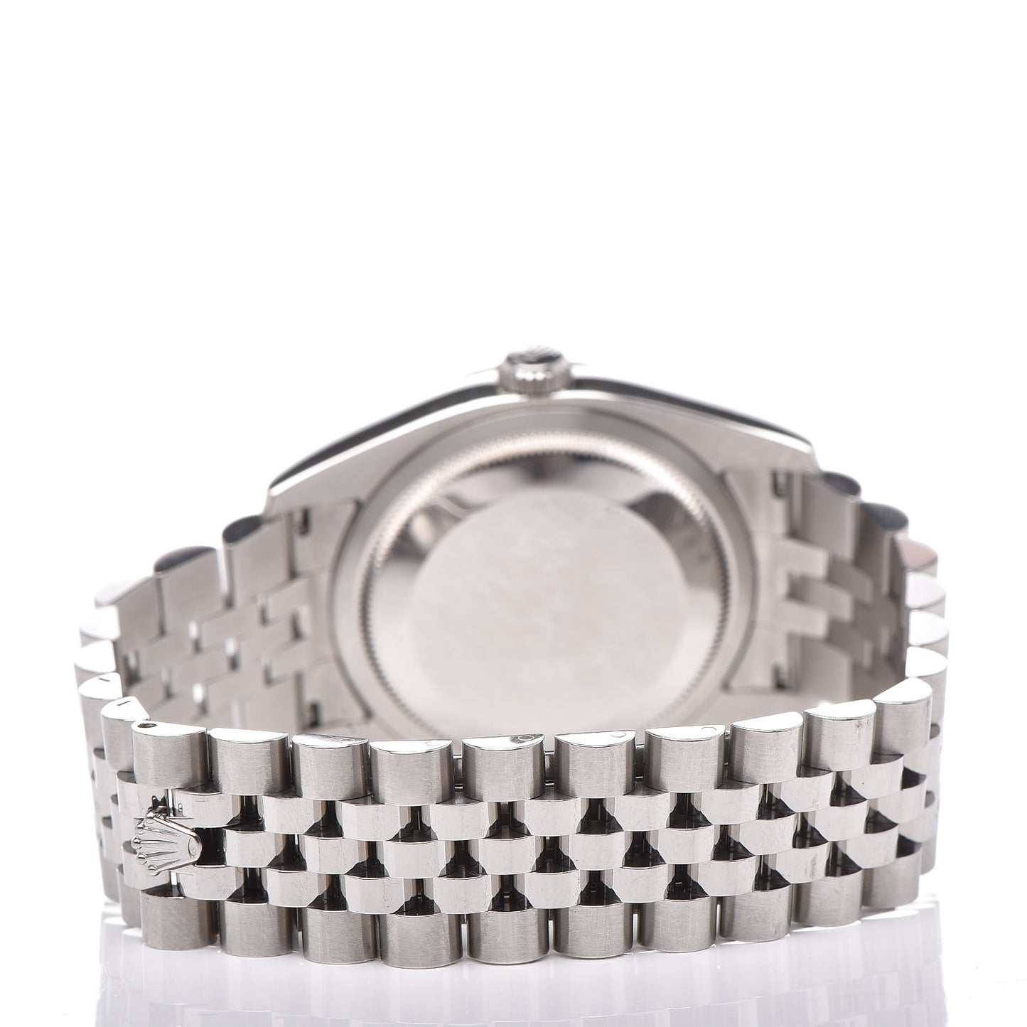 Stainless Steel Diamond 36mm Oyster Perpetual Datejust Watch Silver Jubilee 116244