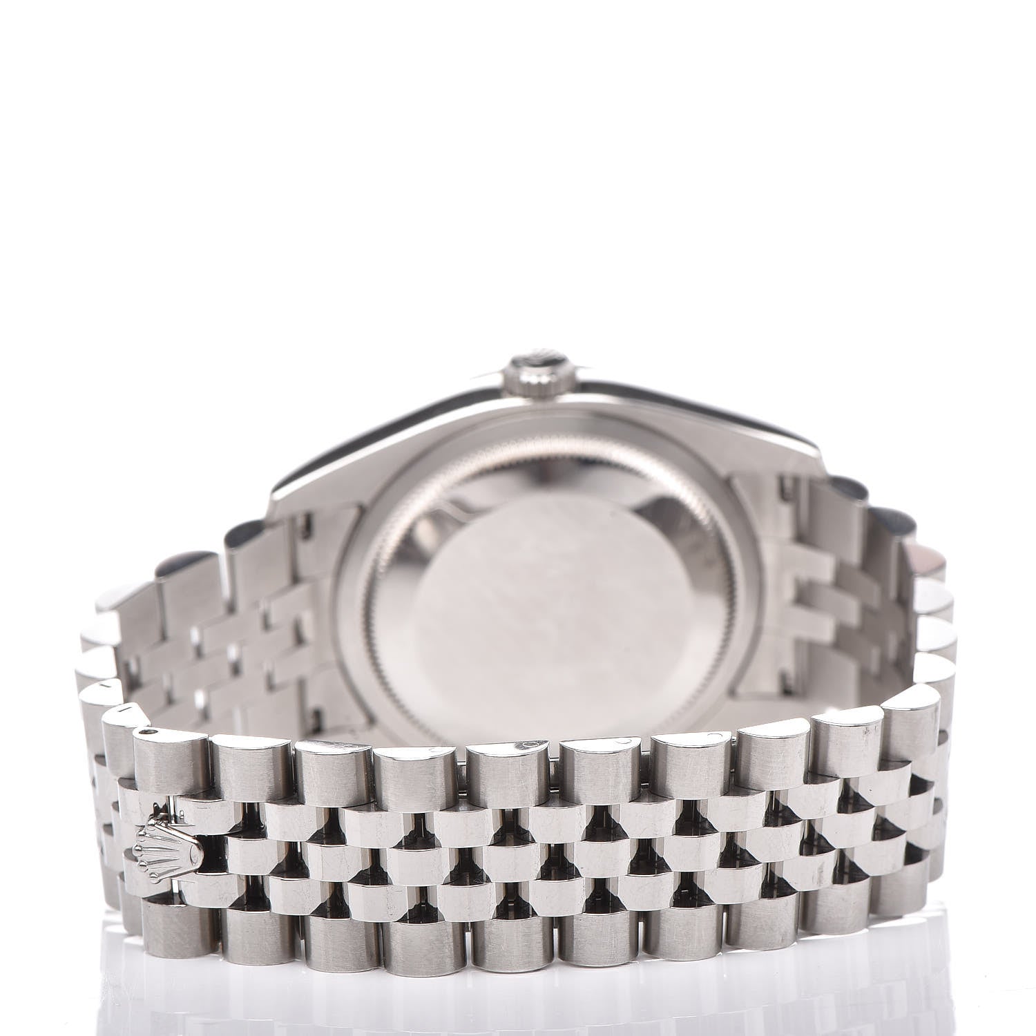 Rolex Stainless Steel Diamond 36mm Oyster Perpetual Datejust Watch Silver Jubilee 116244 4 of 7