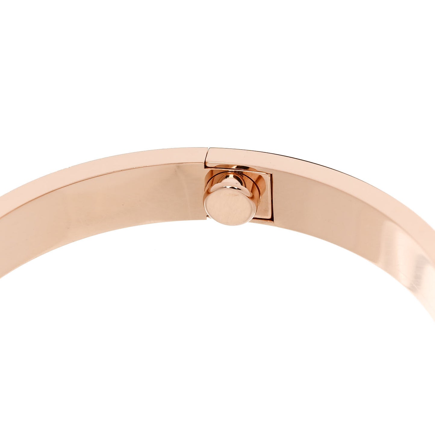 18K Pink Gold 4 Diamond LOVE Bracelet 16