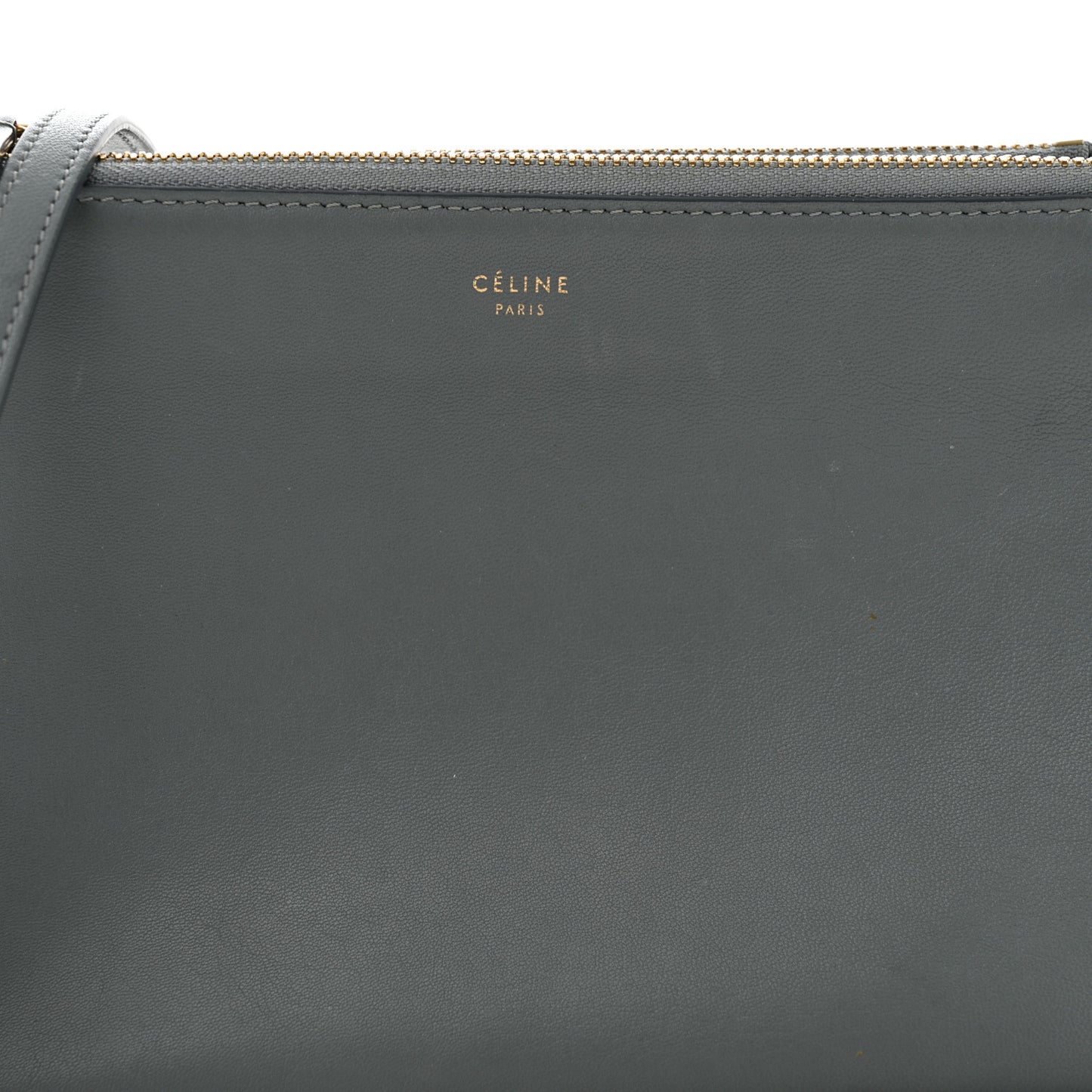 Lambskin Small Trio Crossbody Bag Smoke