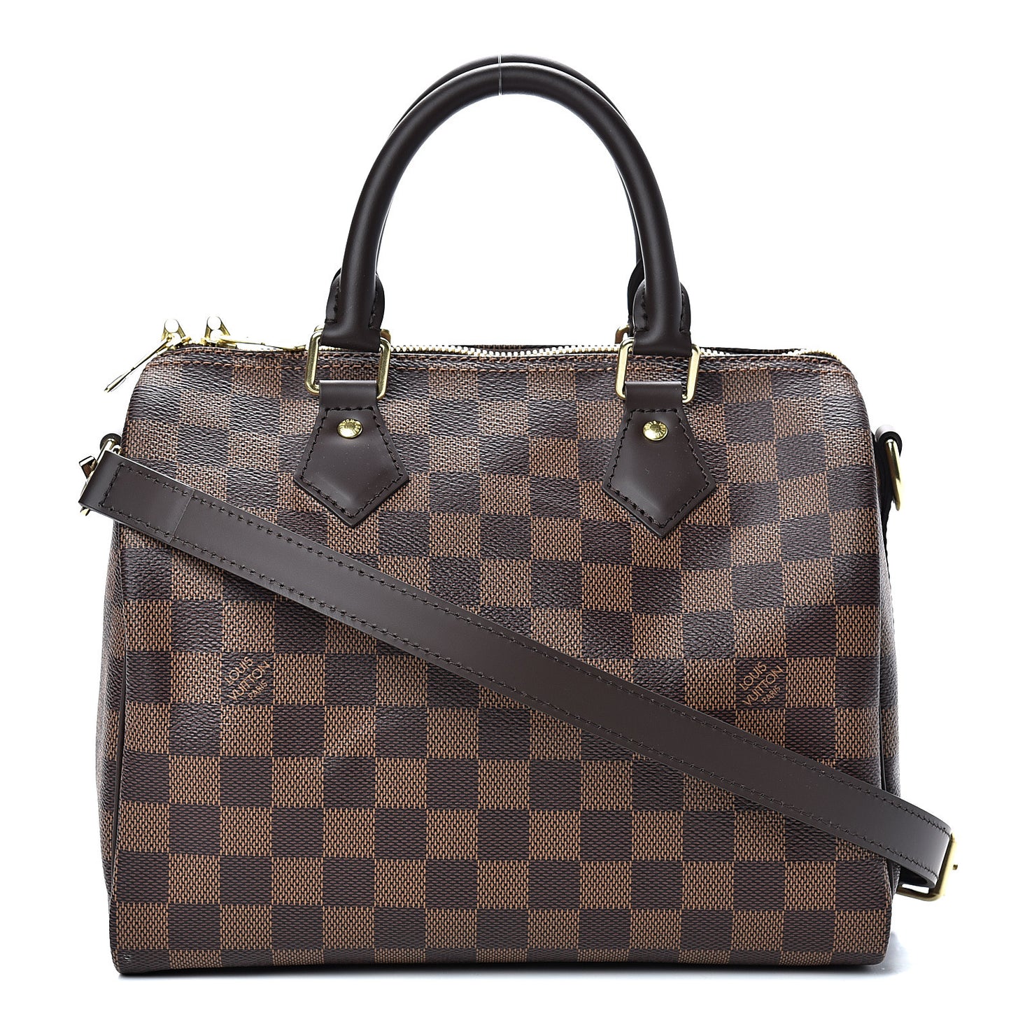 Damier Ebene Speedy Bandouliere 25