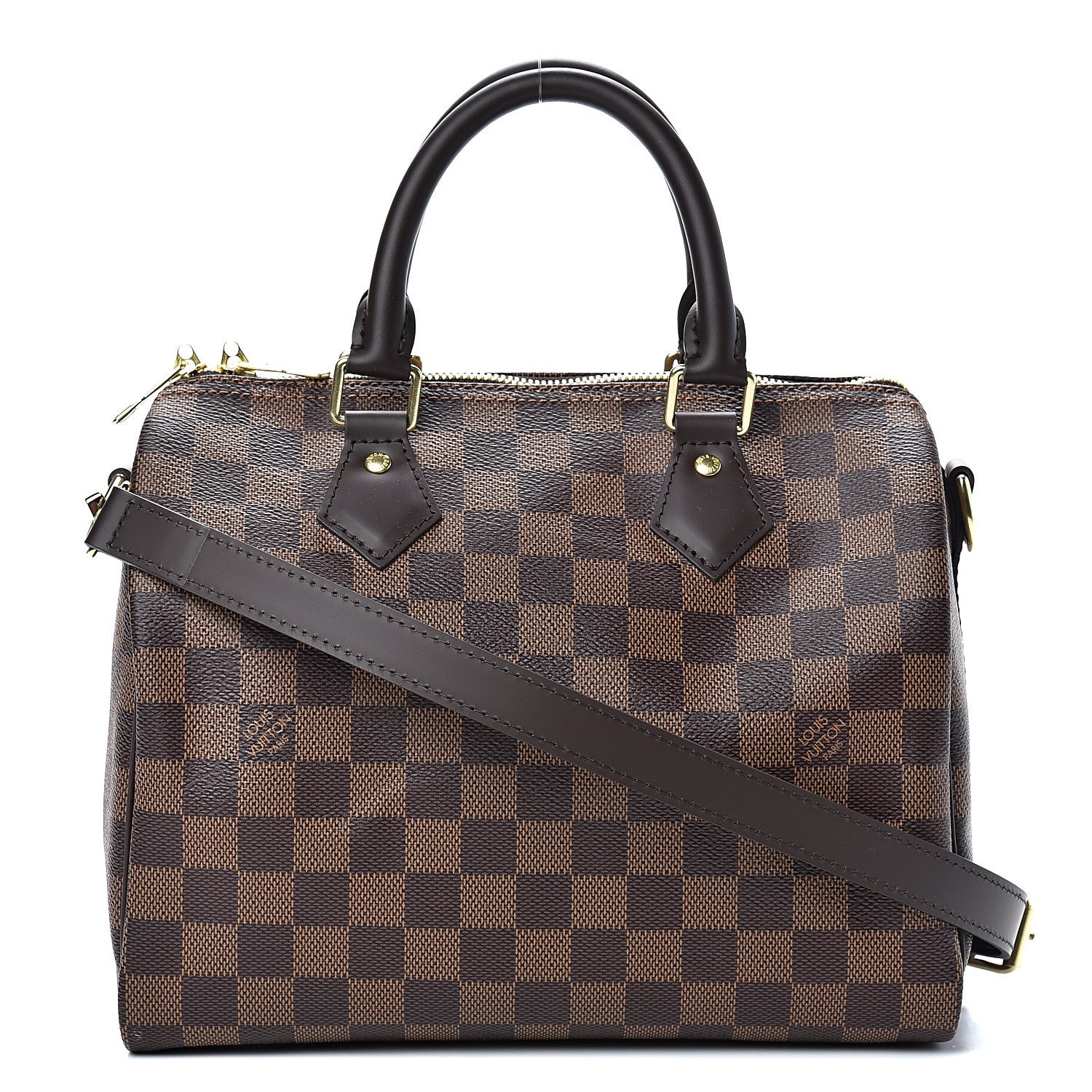Louis Vuitton Damier Ebene Speedy Bandouliere 25 1 of 10