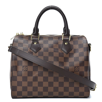 Louis Vuitton Damier Ebene Speedy Bandouliere 25 1 of 10