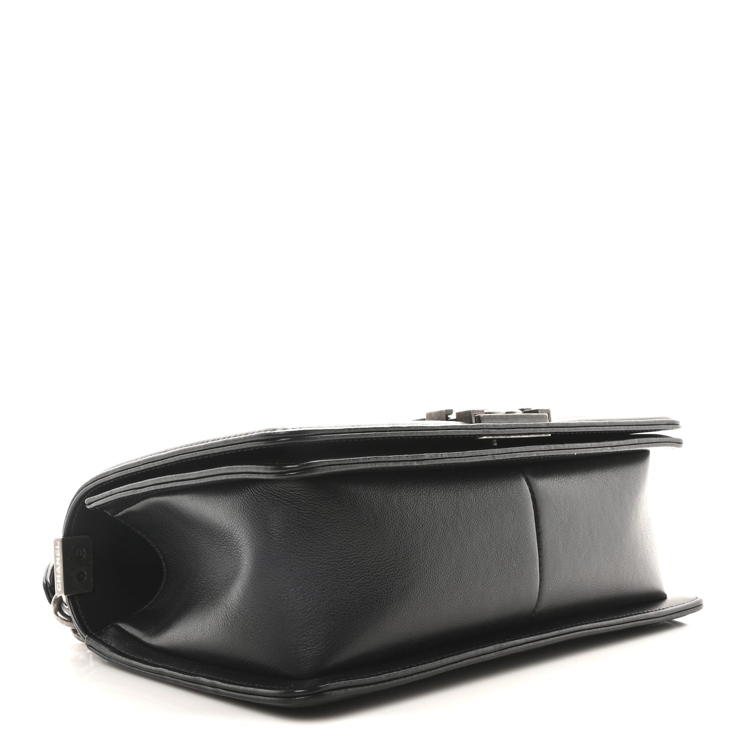 Chanel Lambskin Quilted Medium Boy Flap Black 4 of 10