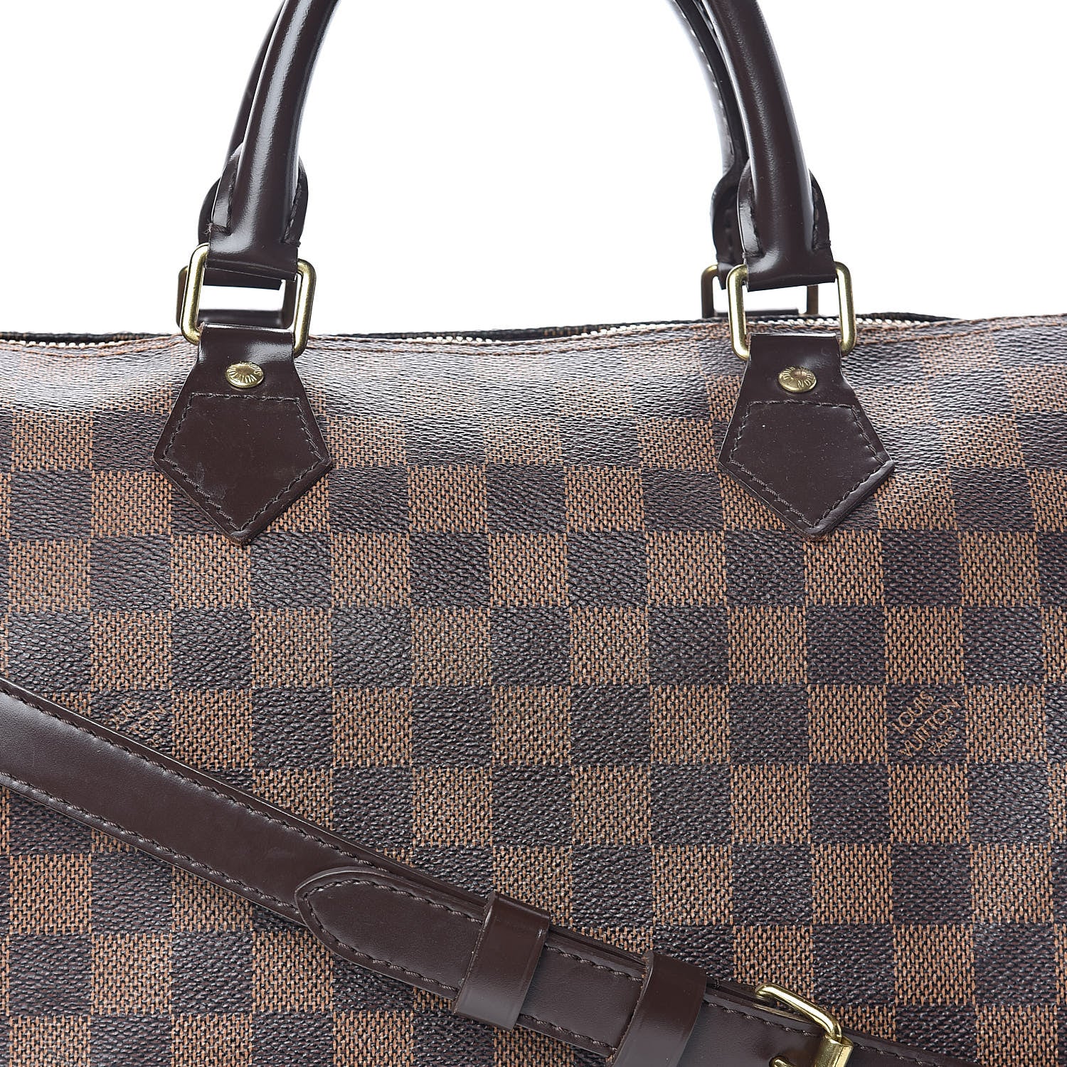 Louis Vuitton Damier Ebene Speedy Bandouliere 35 8 of 14