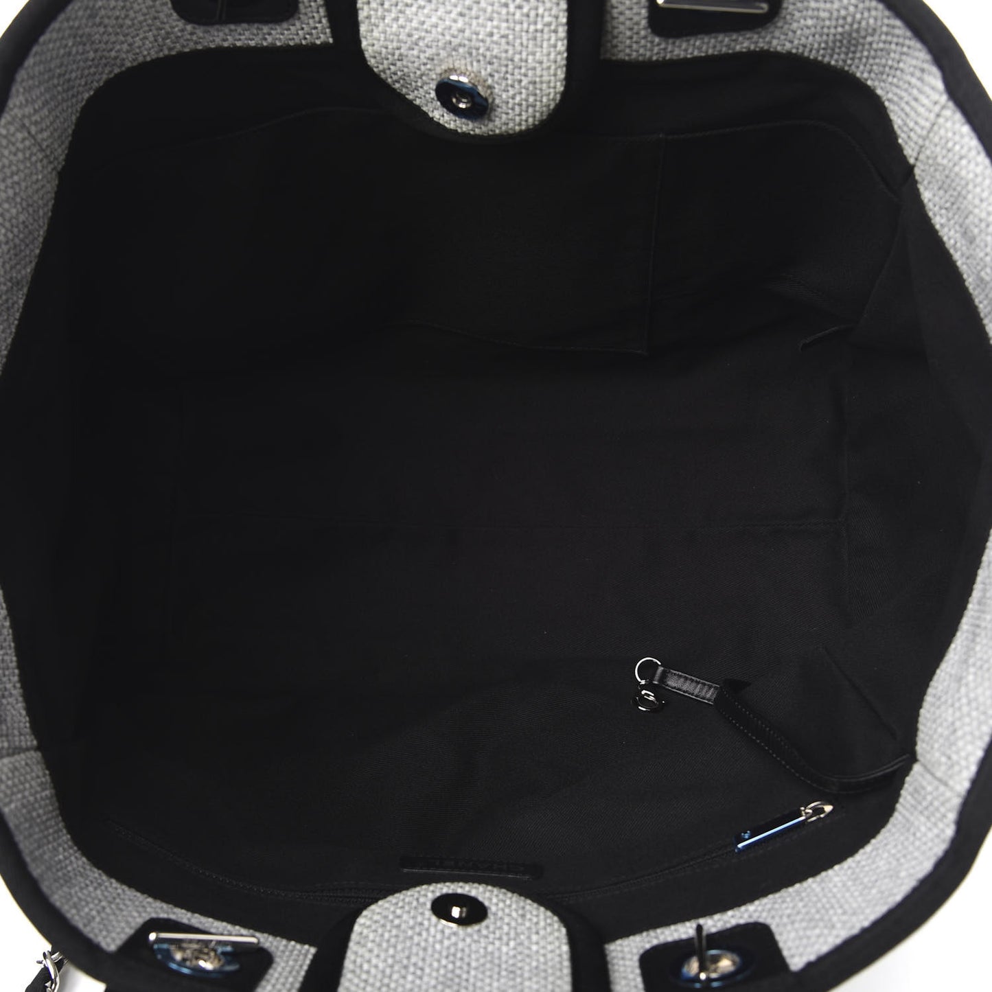 Canvas Deauville Large Tote Grey