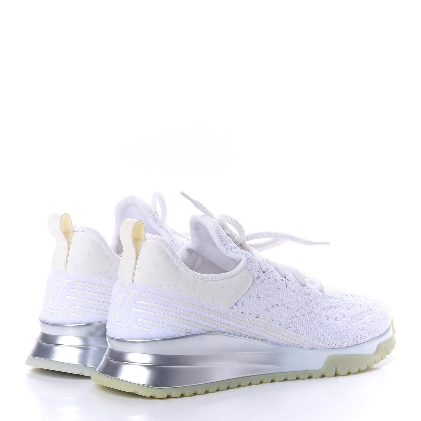Technical Knit Mens V.N.R Sneakers 9 White Silver