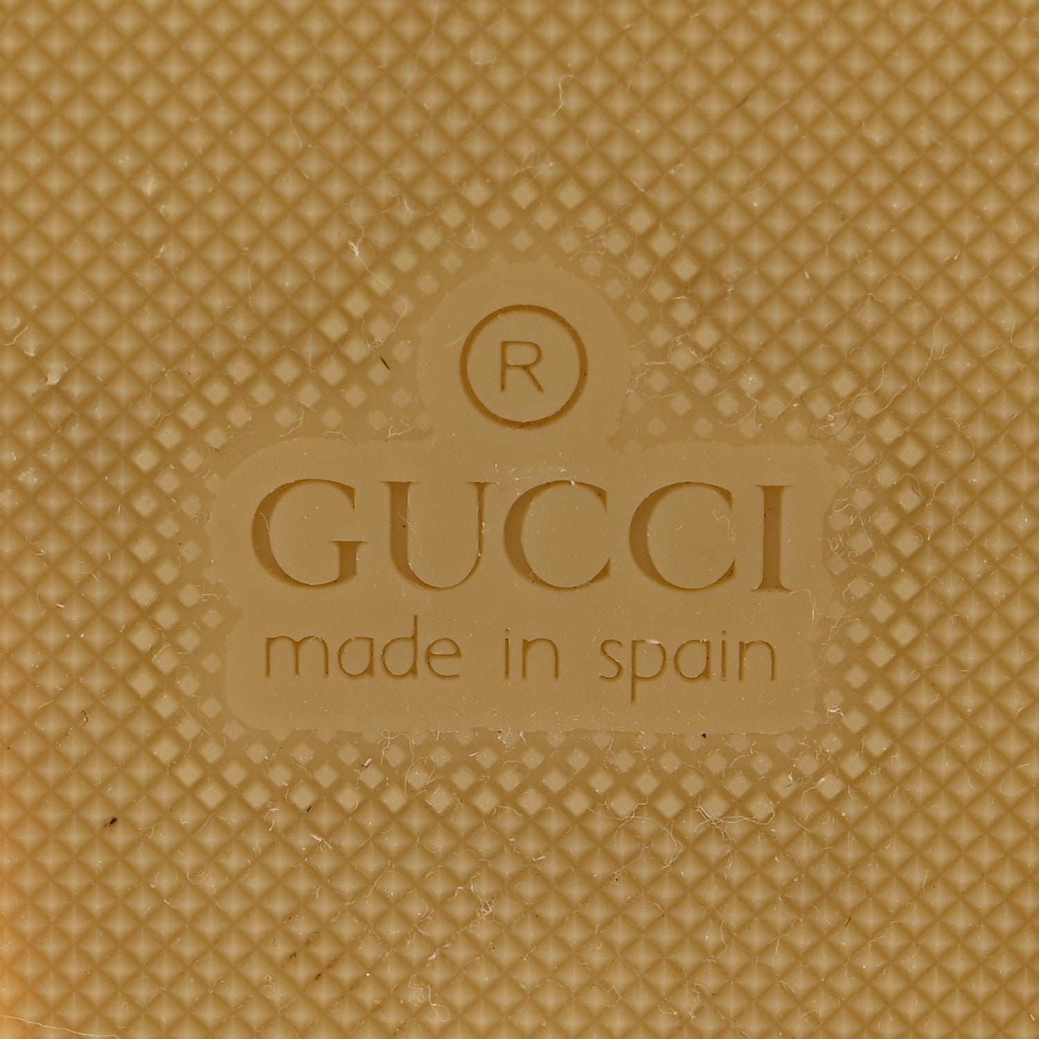 Gucci Nappa Matelasse GG Marmont Ankle Wrap Platform Espadrille Wedges 36.5 Banana 6 of 13