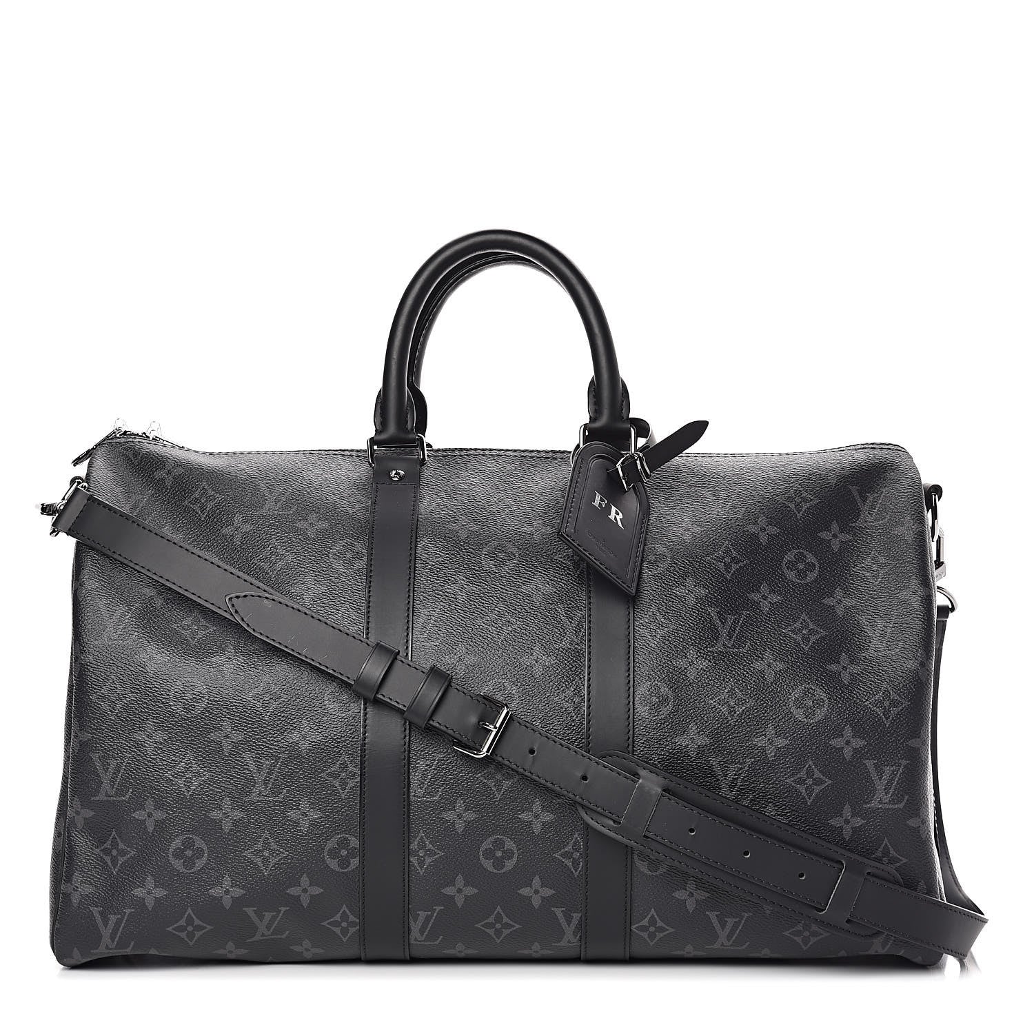 Louis Vuitton Monogram Eclipse Keepall Bandouliere 45 1 of 9