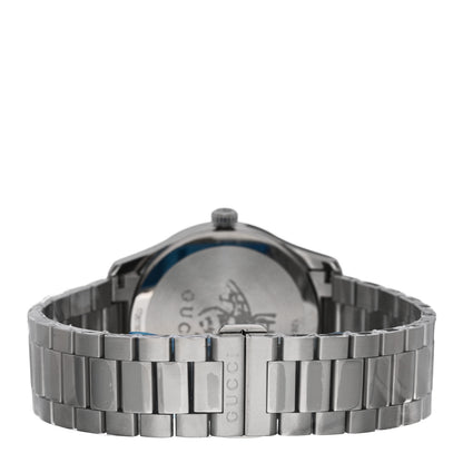 Gucci Stainless Steel 38mm G-Timeless Cat Quartz Watch 3 of 4