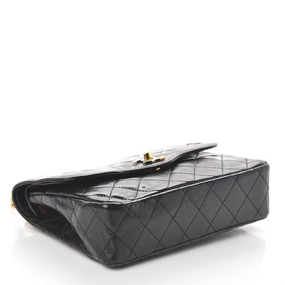 Chanel Lambskin Quilted Small Double Flap Black 3 of 8