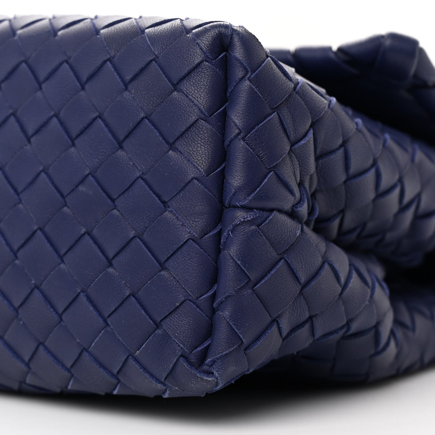 Nappa Intrecciato Medium Olimpia Shoulder Bag Atlantic