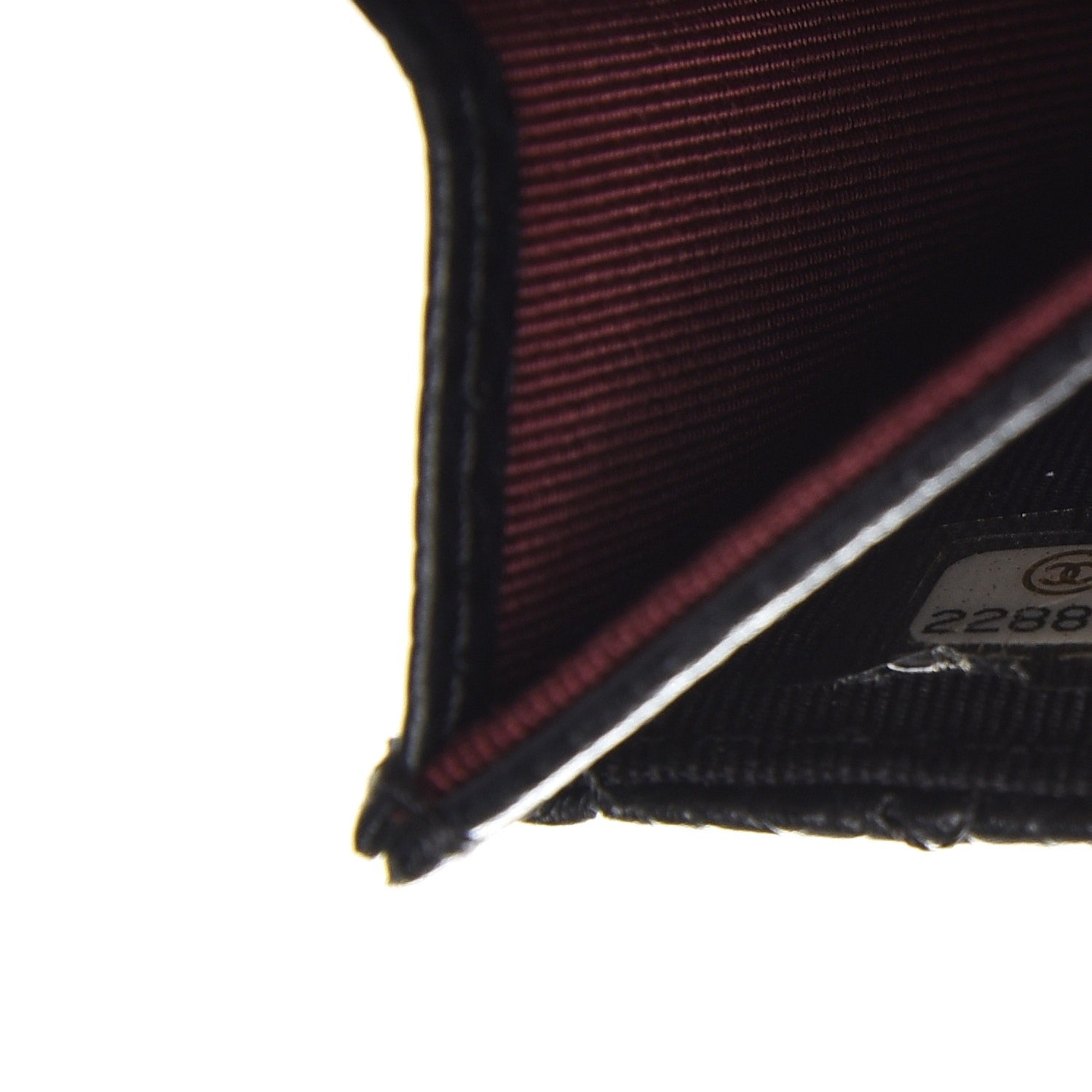 Chanel Caviar Quilted Flap Card Holder Black 8 of 9