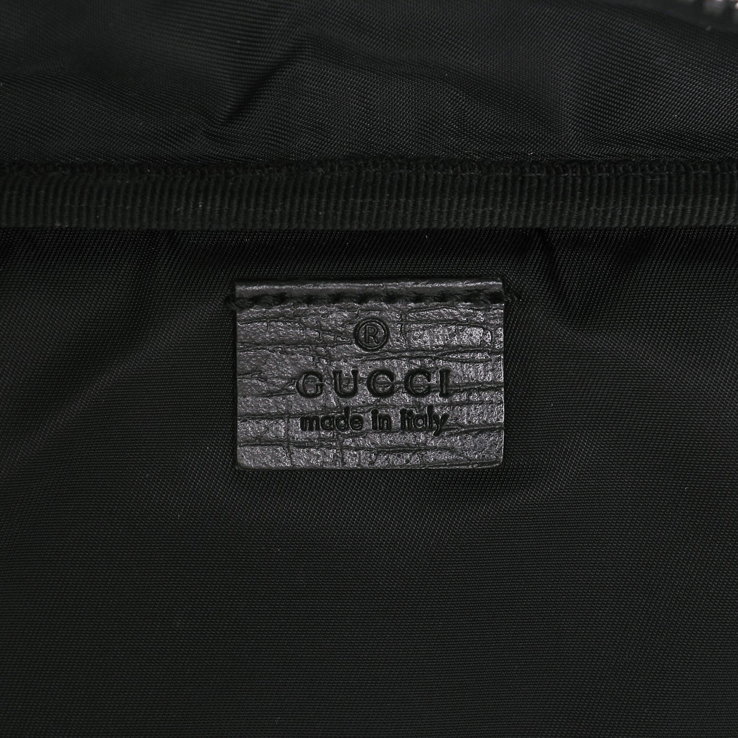Gucci GG Plus Monogram Medium Computer Case Black 6 of 6