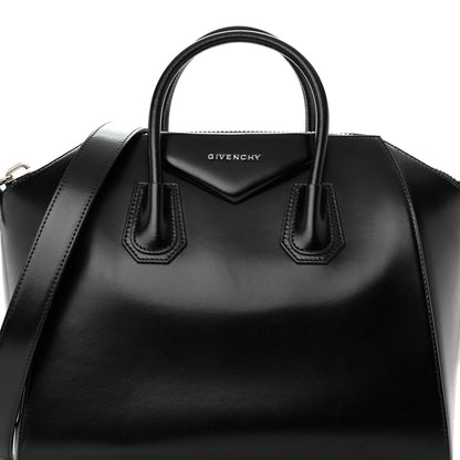 Givenchy Shiny Lord Calfskin Medium Antigona Black 8 of 10