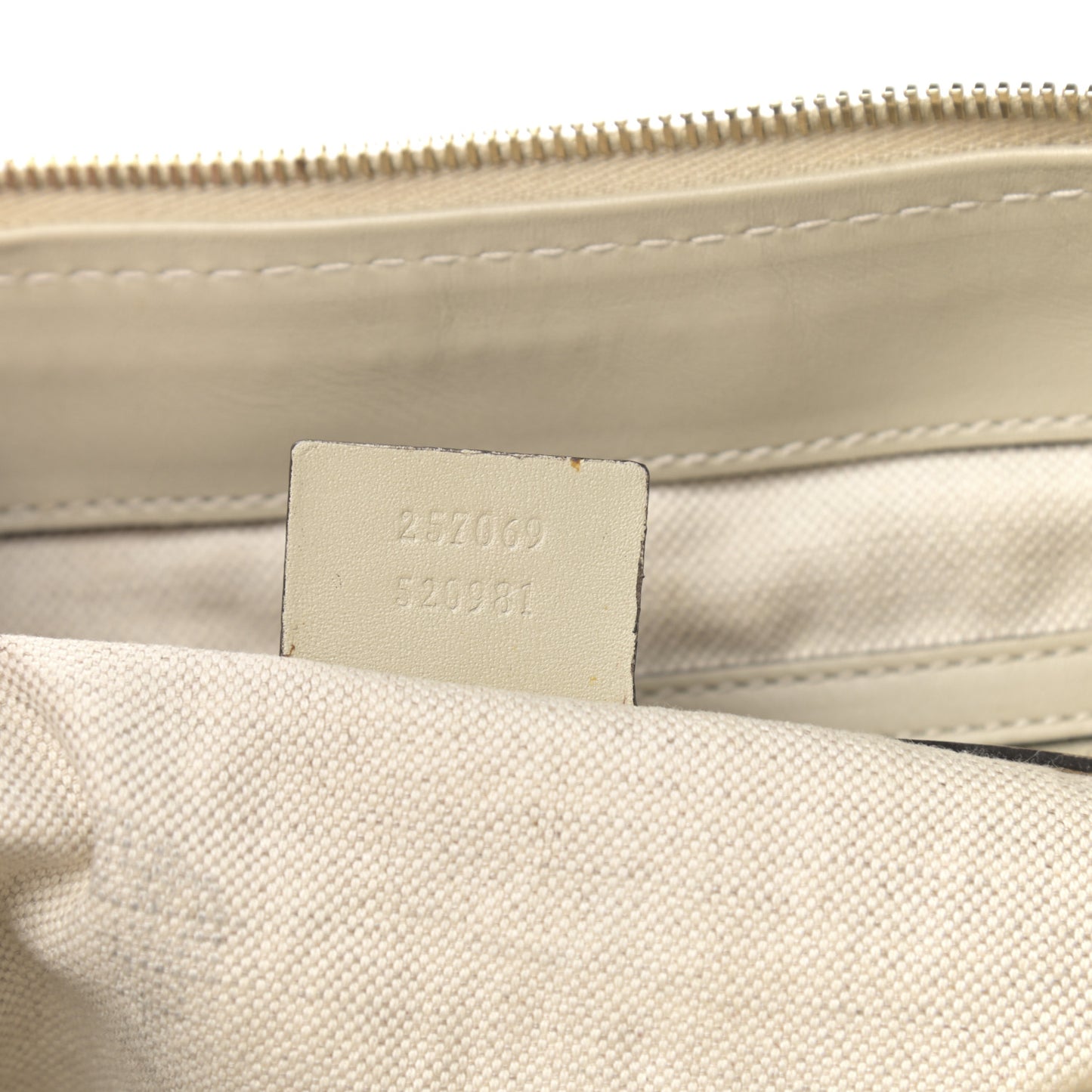 Monogram Small Lovely Heart Tote White