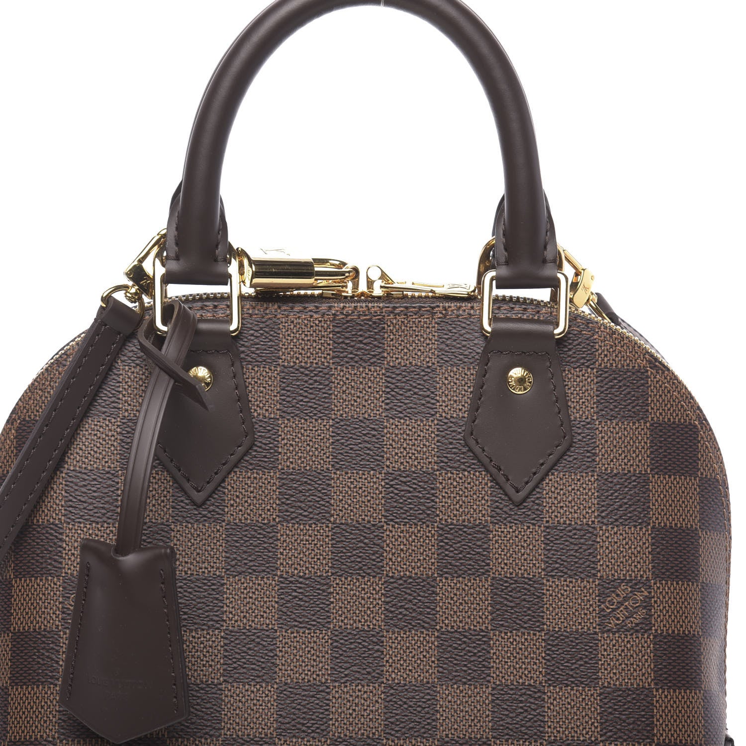 Louis Vuitton Damier Ebene Alma BB 7 of 9