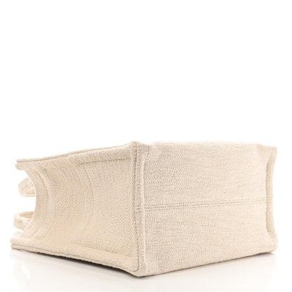 Celine Canvas Small Cabas Thais Ecru Black 4 of 12