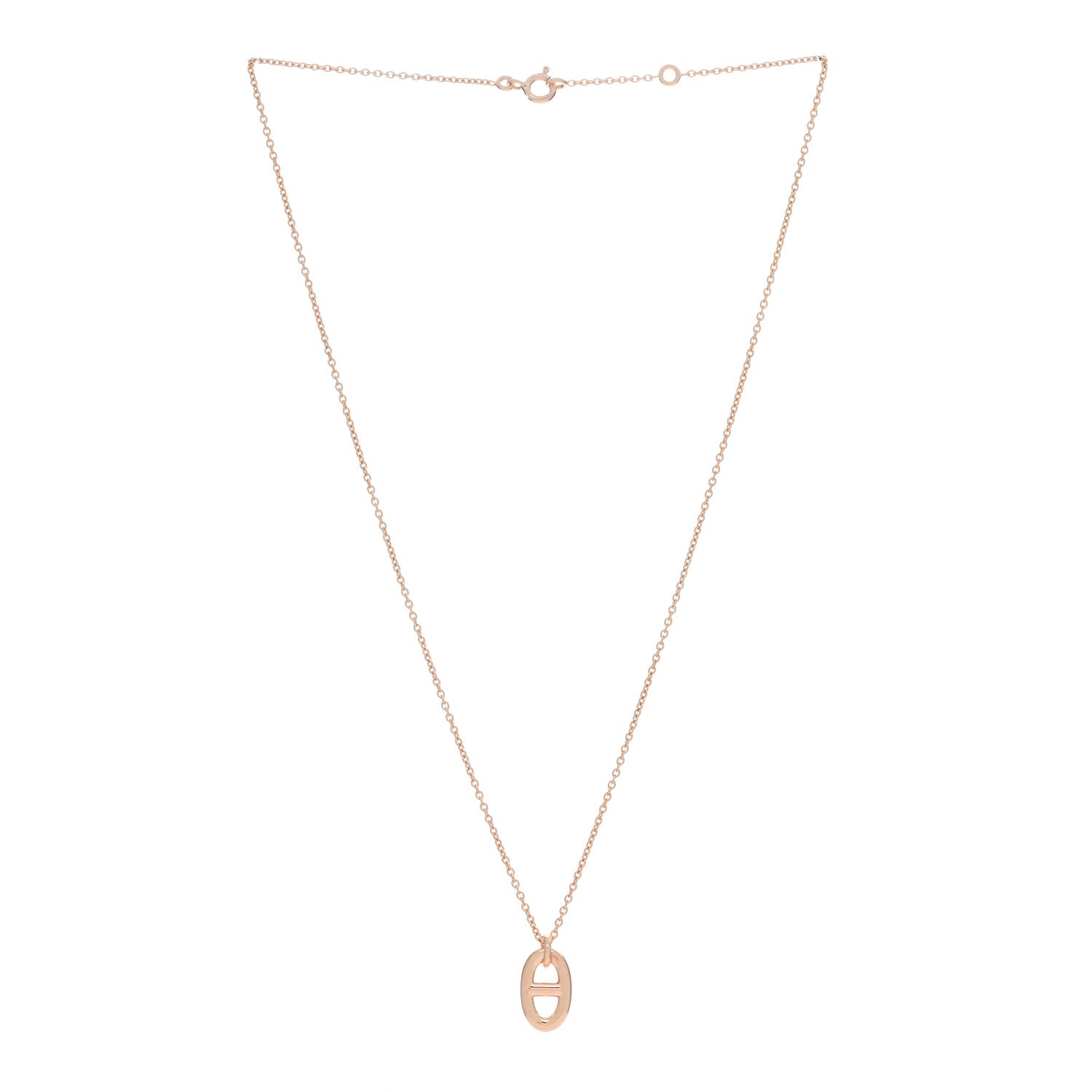 Hermes 18K Rose Gold PM Farandole Pendant Necklace 2 of 5