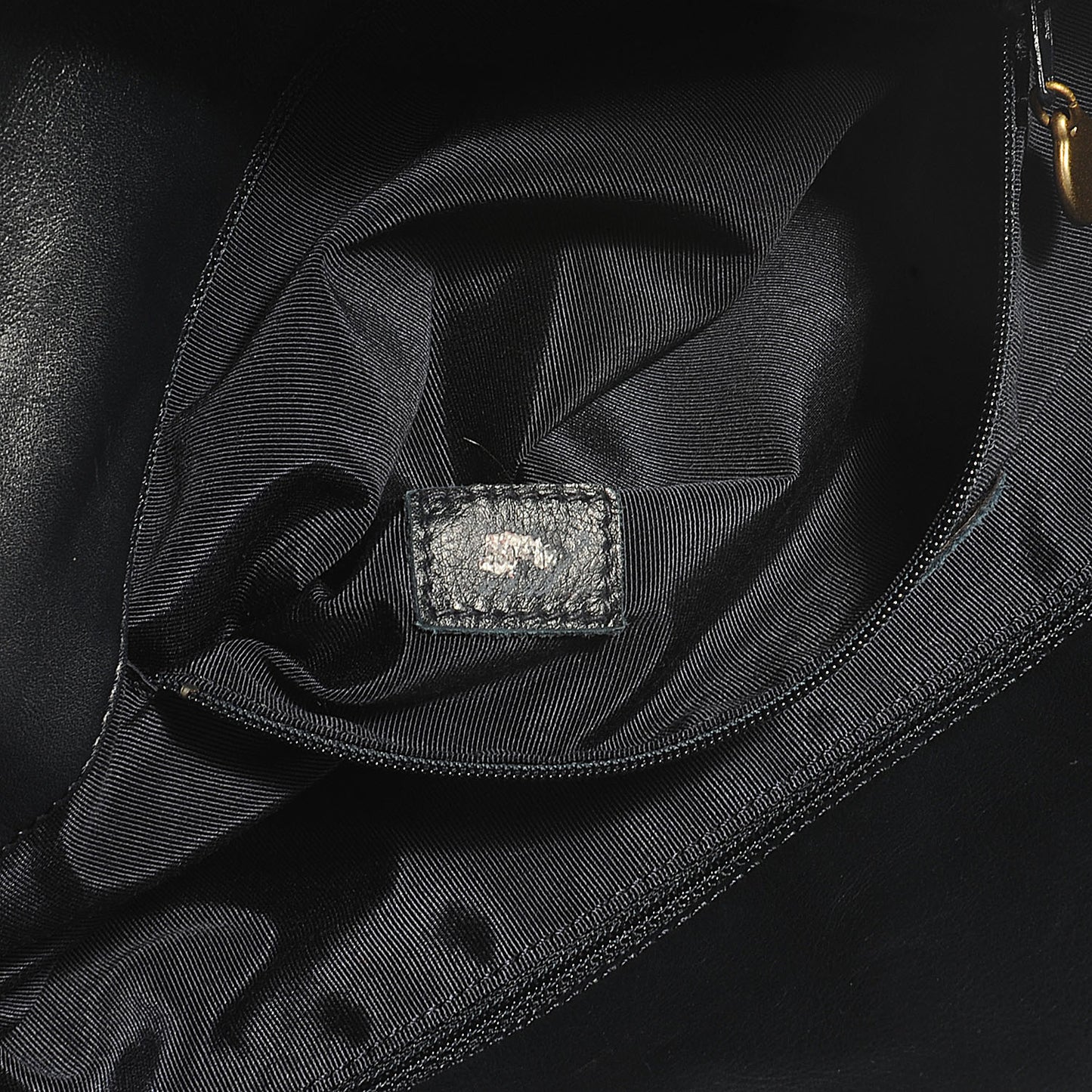 Lambskin CC Shopper Tote Navy