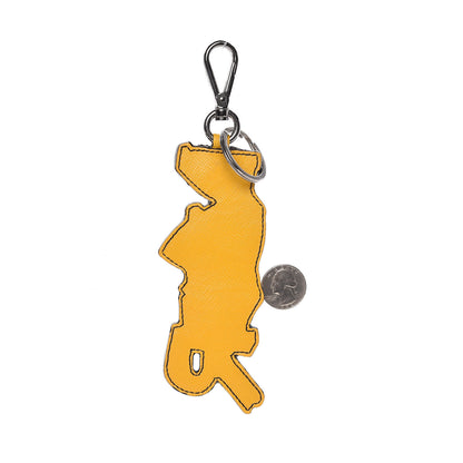 Prada Saffiano Never Trick Key Ring 2 of 4