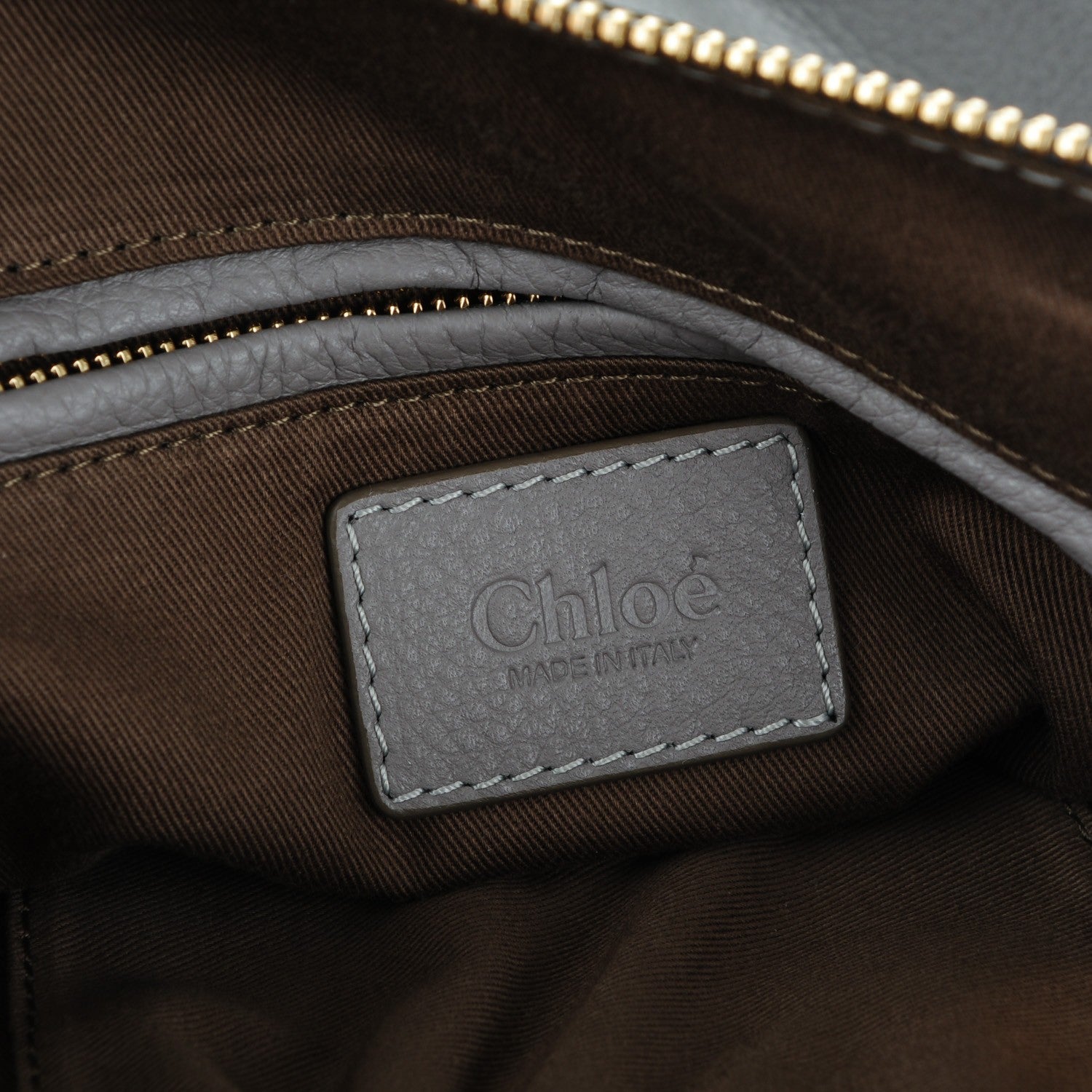 Chloe Calfskin Medium Marcie Satchel Cashmere Grey 6 of 8