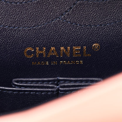 Chanel Sheepskin Chevron Quilted 2.55 Reissue 225 Flap Light Pink 6 of 11