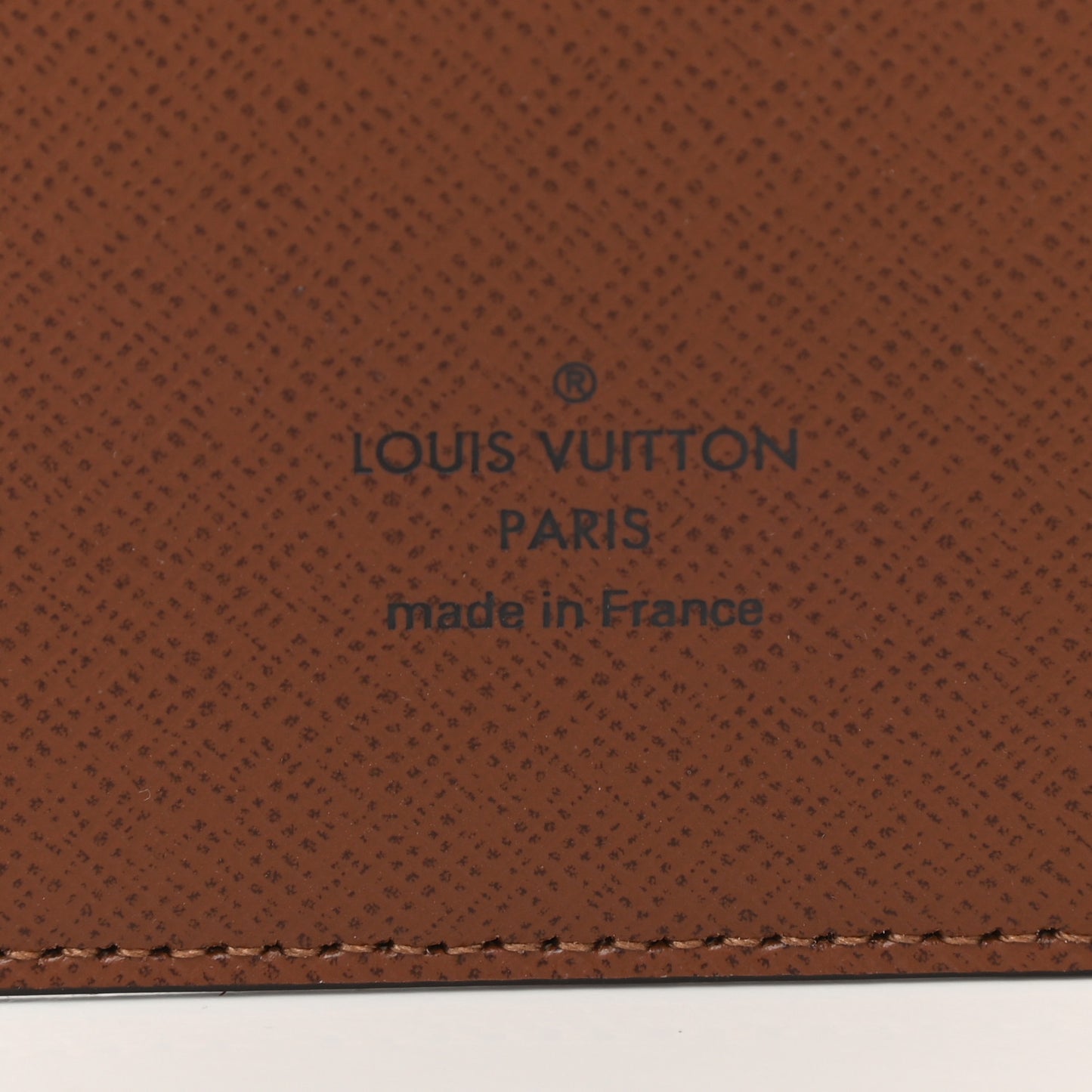 Monogram Large Ring Agenda Cover
