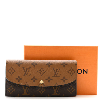 Louis Vuitton Reverse Monogram Emilie Wallet 8 of 8