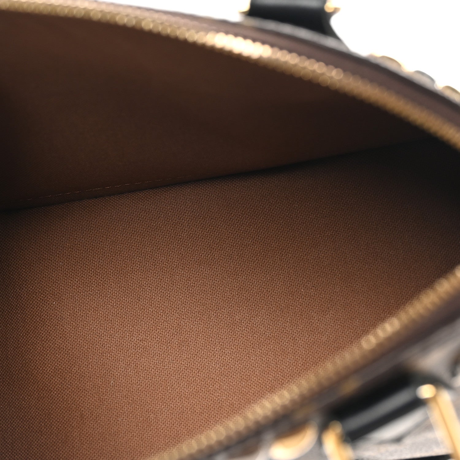 Louis Vuitton Monogram Macassar Studded Alma BB 5 of 9
