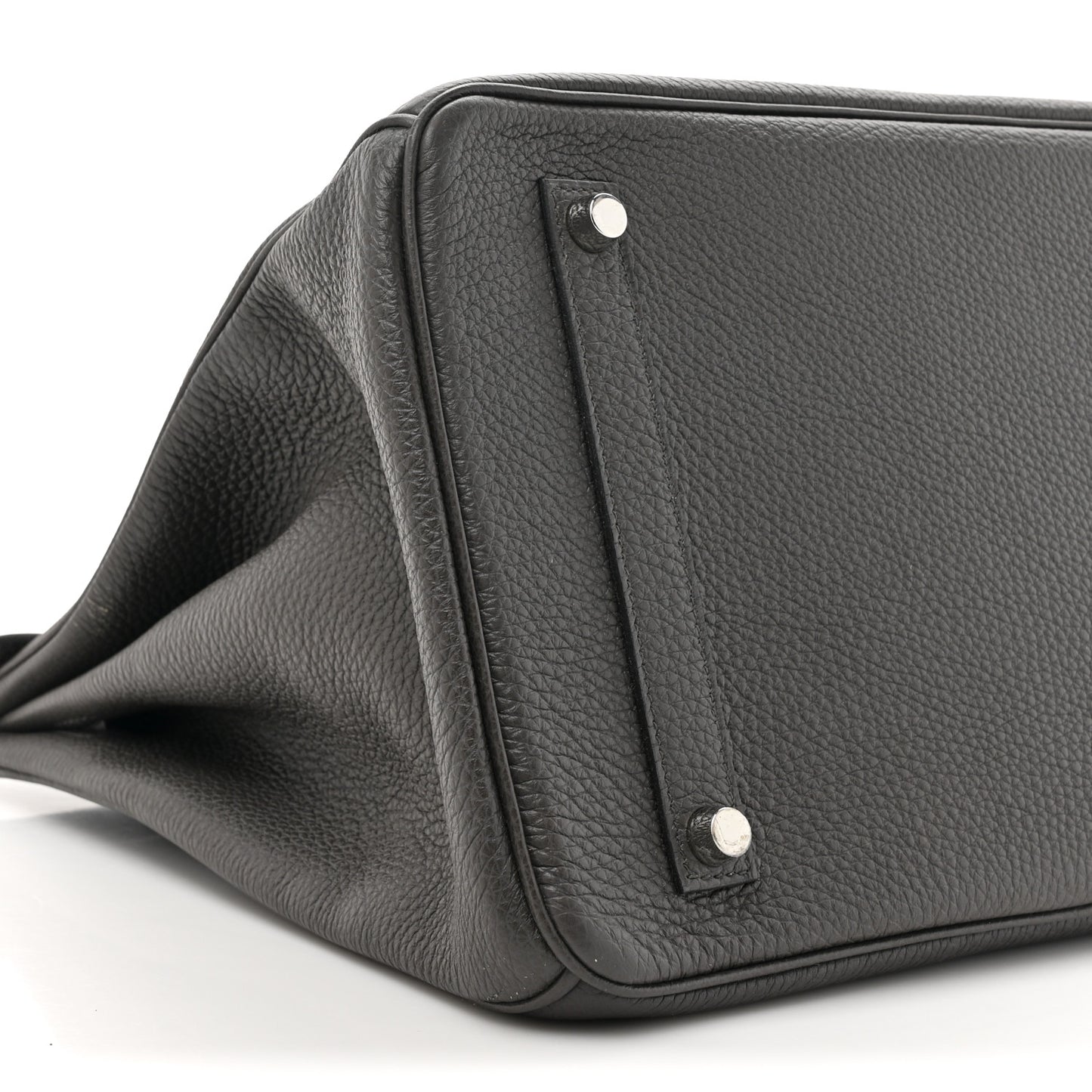 Togo Horseshoe Birkin 35 Graphite Vert Bengale