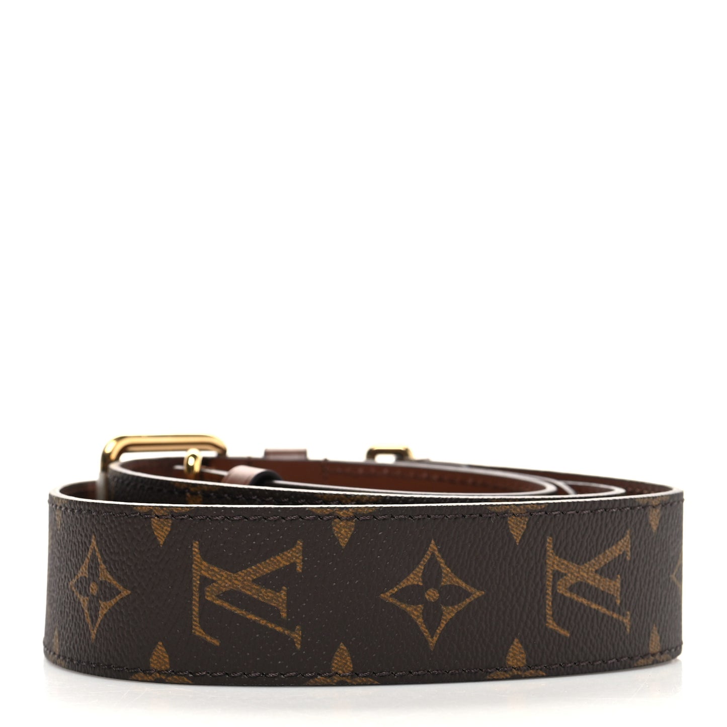 Monogram Adjustable Papillon Shoulder Strap Black