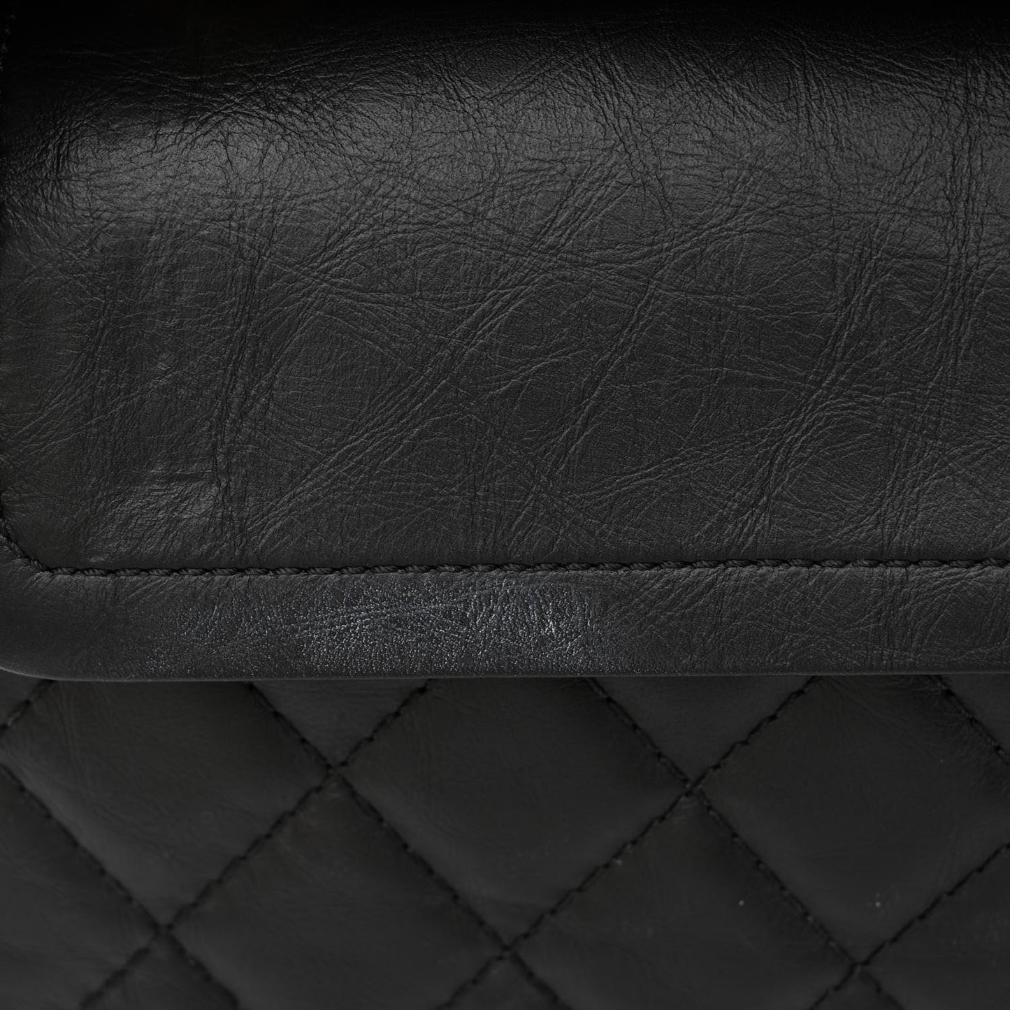 Aged Calfskin Quilted 2.55 Reissue 226 Flap