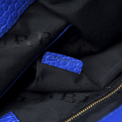 Burberry Heritage Grain Medium Dewsbury Tote Blue 6 of 10