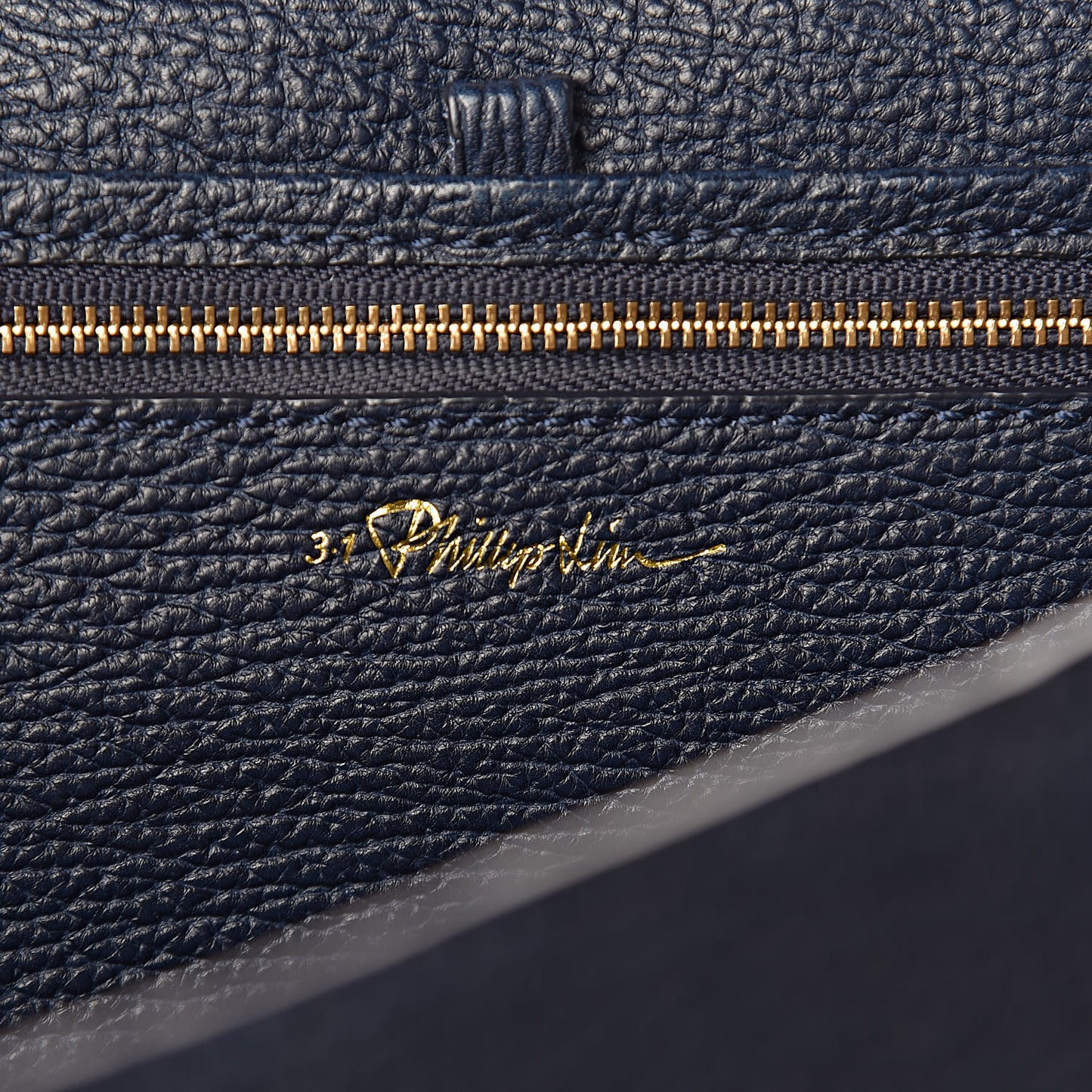 3.1 Textured Calfskin Medium Pashli Satchel Ink