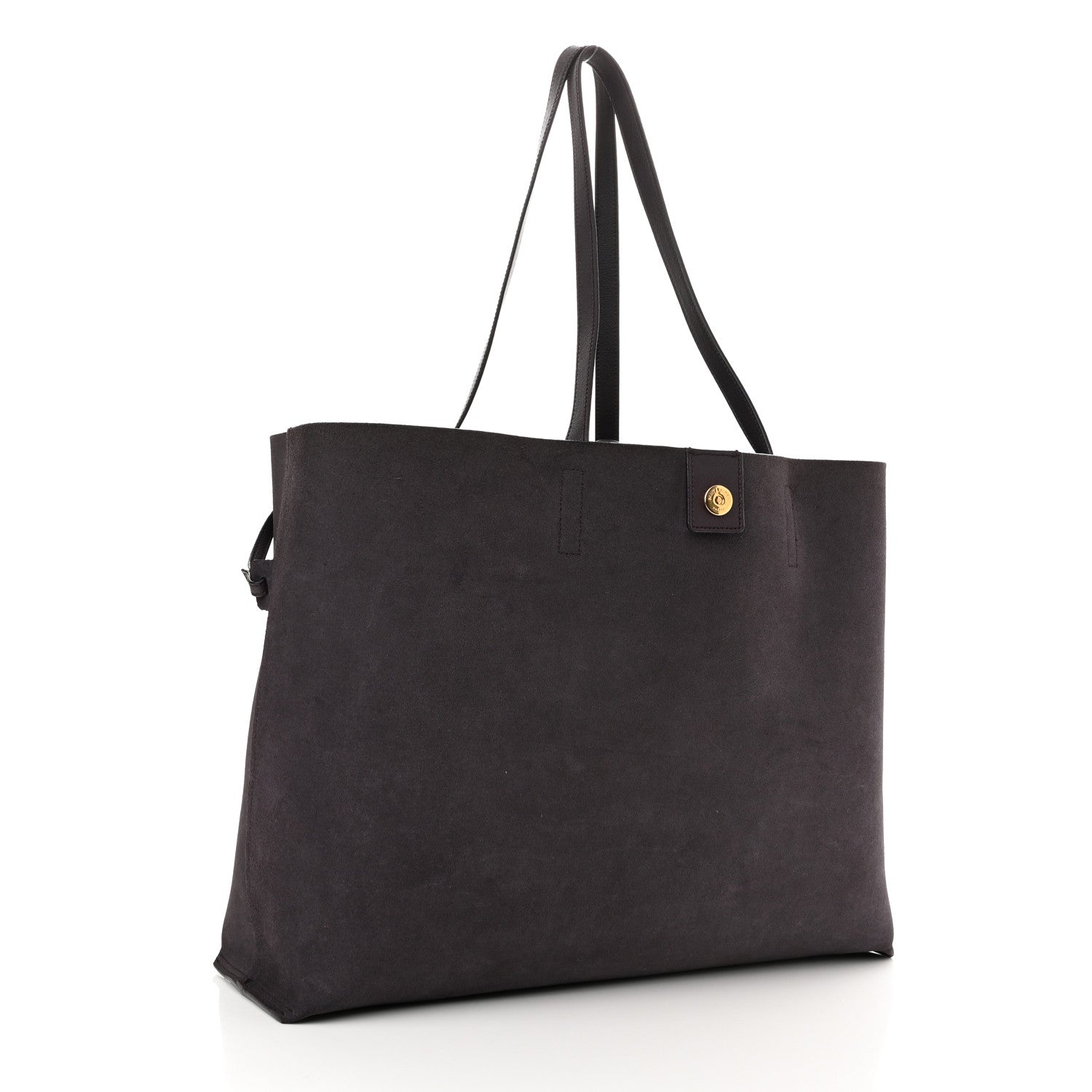 Saint Laurent Calfskin Large Shopping Tote Violet 4 of 19