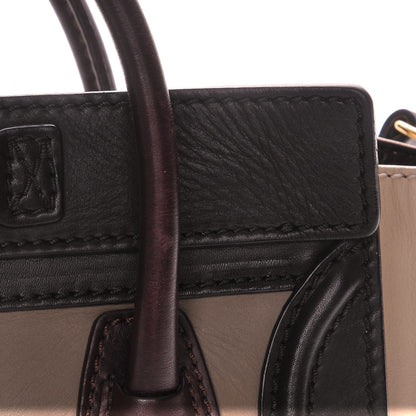 Celine Smooth Calfskin Nano Tri-Color Luggage Grey 7 of 8