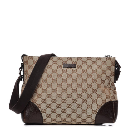 Gucci Monogram Joy Messenger Bag Dark Brown 1 of 12