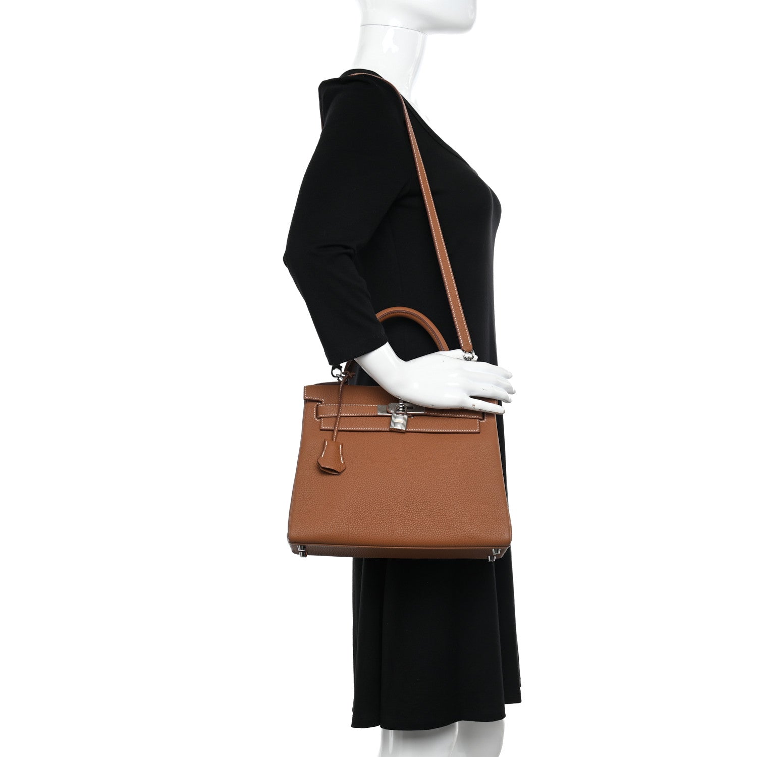Hermes Togo Kelly Retourne 28 Gold 2 of 15