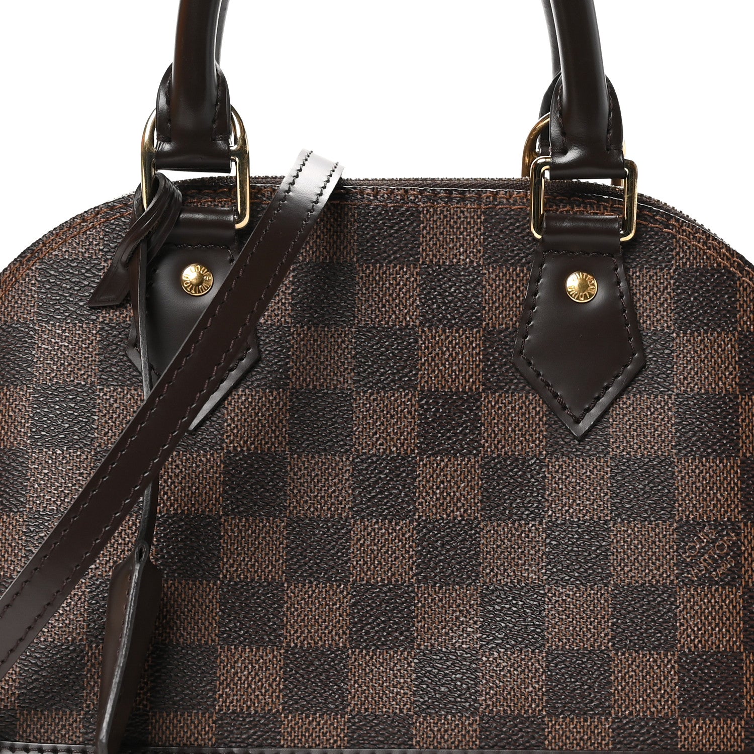 Louis Vuitton Damier Ebene Alma BB 7 of 10