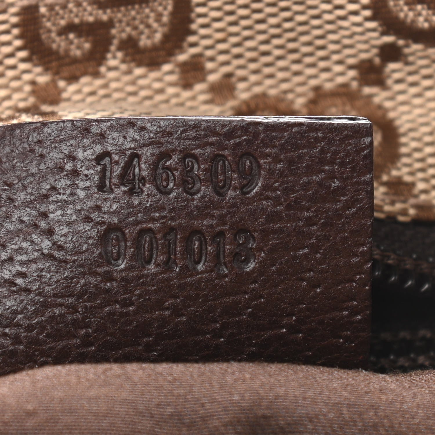 Gucci Monogram Web Small Flat Messenger Bag Brown 7 of 10