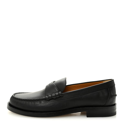 Gucci Calfskin Miro Soft Womens Mocassin Loafers 39 Black 1 of 9