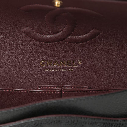 Chanel Caviar Quilted Medium Double Flap Black 6 of 12
