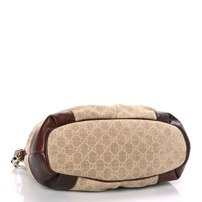 Gucci Monogram Medium Sukey Top Handle Dark Brown 3 of 13