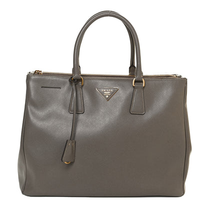 Prada Saffiano Medium Galleria Double Zip Tote Argilla 1 of 11