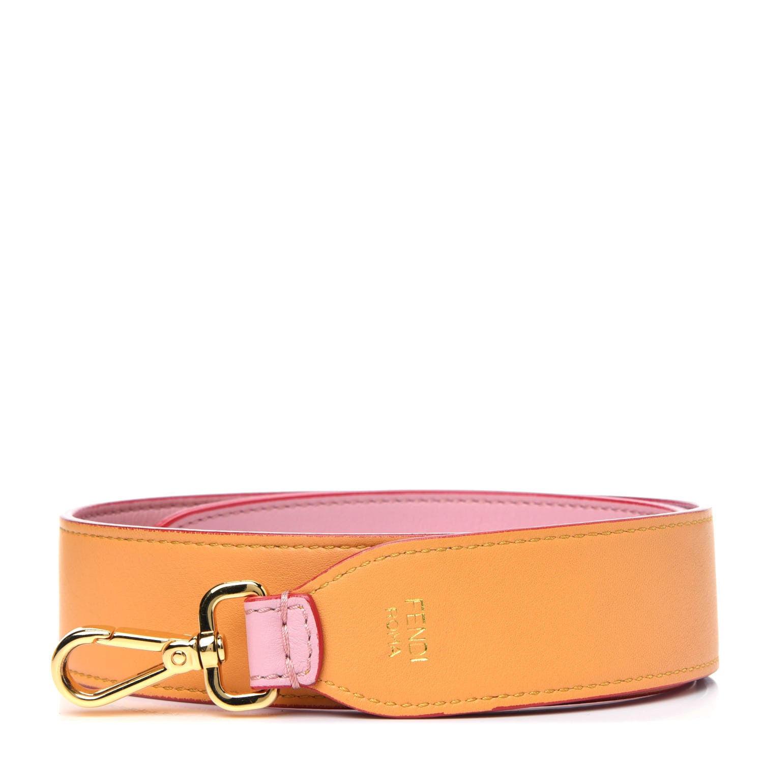 Fendi Calfskin Strap You Bubblegum Honey 1 of 3