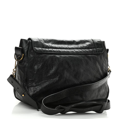 Balenciaga Agneau Classic Hardware Neo Folk Messenger Black 2 of 11