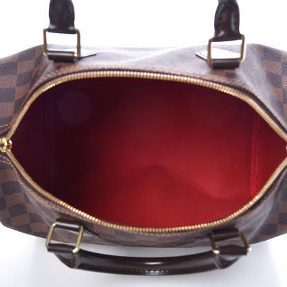 Louis Vuitton Damier Ebene Speedy Bandouliere 30 6 of 10